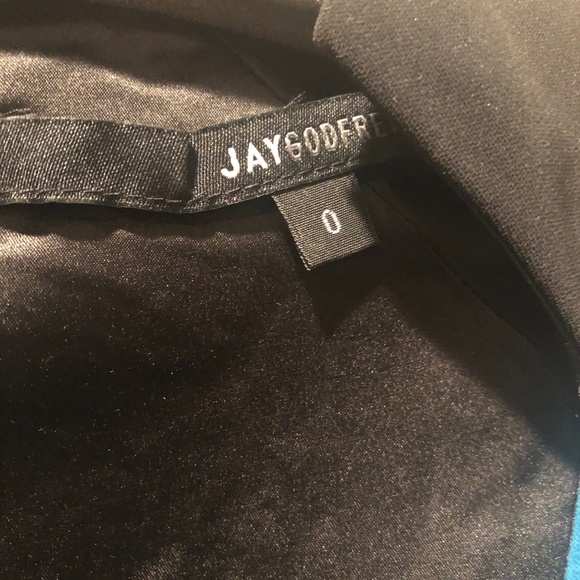 JAY GODFREY BLACK AND TEAL COCKTAIL DRESS (NWT) - Picture 4 of 4